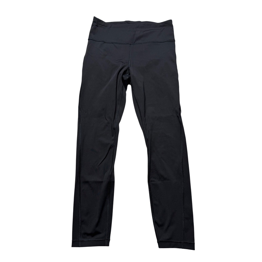 ATHLETA Ultimate Stash Pocket Black 7/8 Tight Leggings Women's Size Small Gym